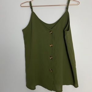 Olive Tank Top